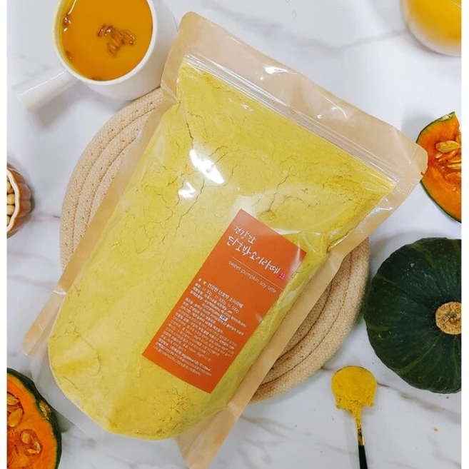 꼬숩네 단호박 소이라떼 콩 크림 스프 가루 호박라떼, 1개, 300g - 쿠팡