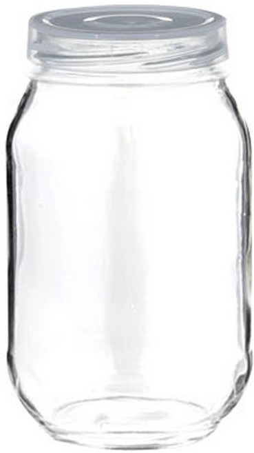 담은 고려쨈580 플라스틱 마개 유리병 수제청병 라임청, 70파이 플라스틱 라임, 40개, 580ml