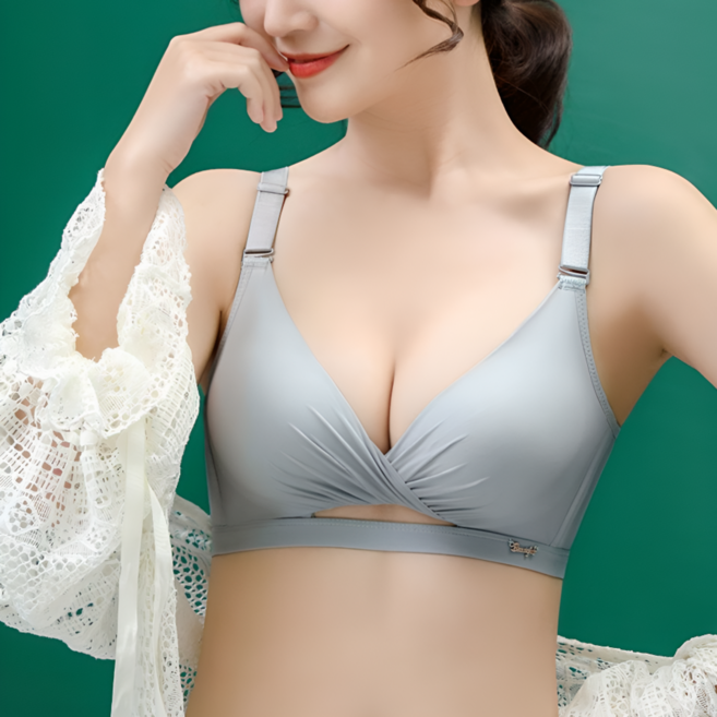 누엘르 5CM 볼륨브라 노와이어 심리스 왕뽕브라 대만족 브라