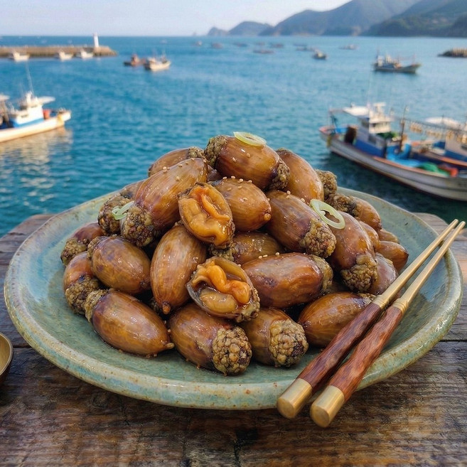 [청년어부1위특가]당일새벽 진동 활 미더덕 회 횟감용, 1세트, 2.5kg