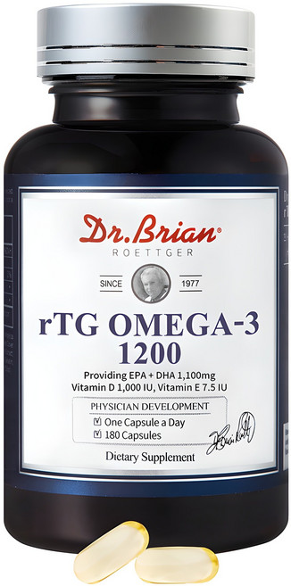 닥터브라이언 rTG 오메가3 1200, 180정, 1개