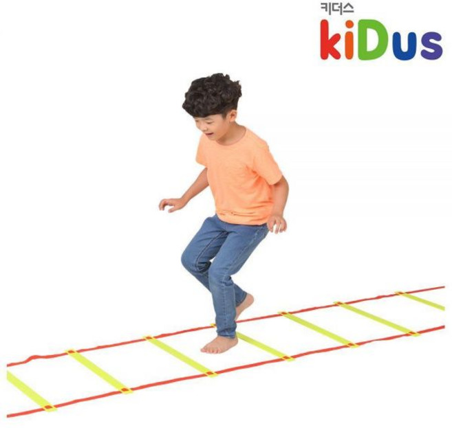 키더스 유아체육교구 스텝레더 4m, 형광그린 1개, 1개