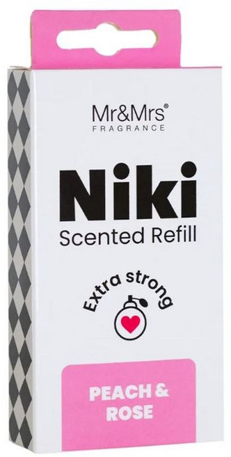 미스터앤미세스 리필 피치앤로즈 차량용방향제 신형, 1개