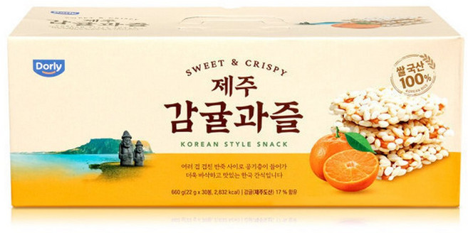 돌리 제주 감귤 과즐22g 30개입 1개, 22g