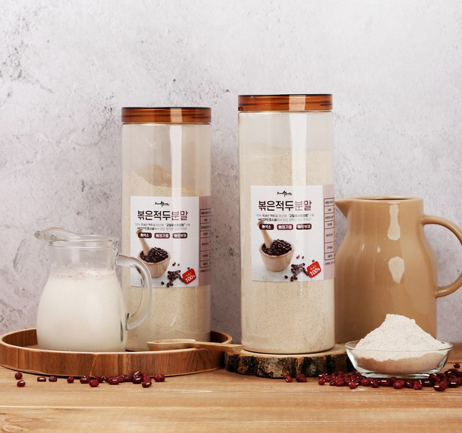 국산 볶음 팥가루 분말 토종적두 고압로스팅, 600g, 1개