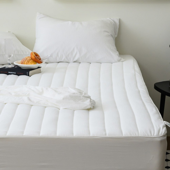 [알렌드리] 국산 먼지없는 워싱 누빔 침대 매트리스 커버 시트 패드 S/SS/Q/K/LK