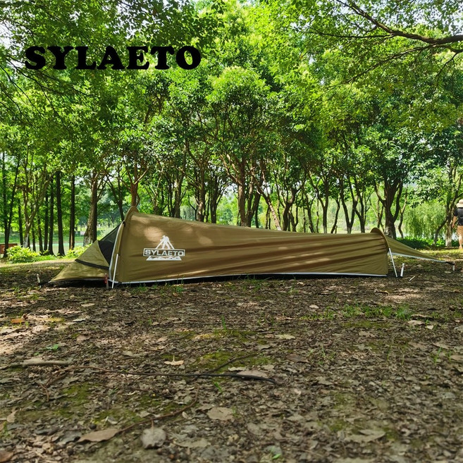 비비색 비비 텐트 백패킹 초경량 비박 1인용 알루미늄 특허, 02.어스팜