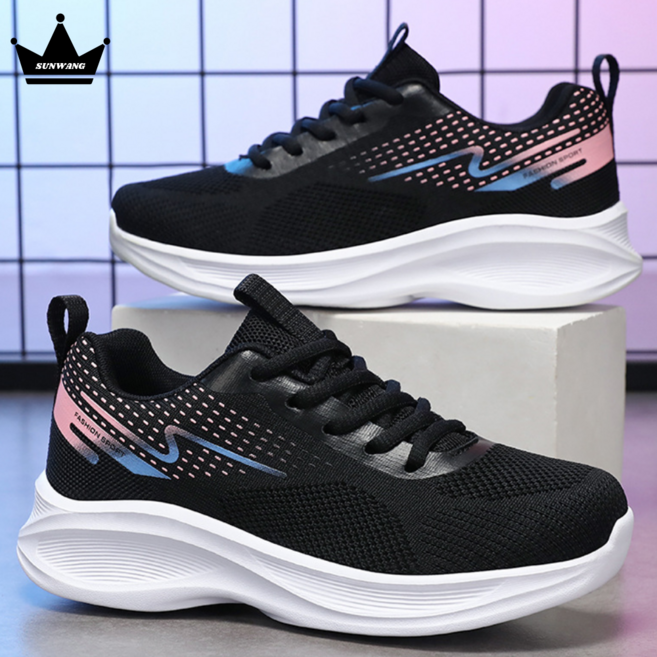 여성 런닝화 초경량 운동화 셔플댄스화 워킹화 쿠션 좋은 데일리 스니커즈