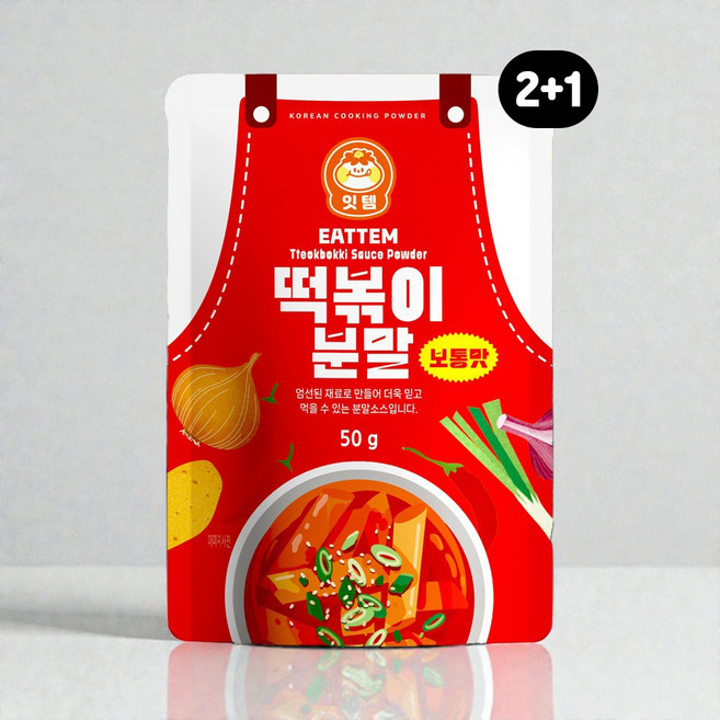 잇템 떡볶이 소스 분말 보통맛 50g, 1개
