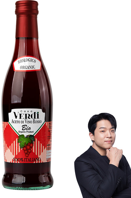 카사베르디 유기농 레드와인 비니거, 1개, 500ml