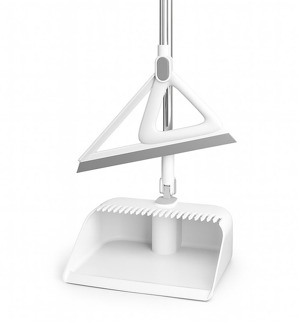 싹담이 실리콘 빗자루 쓰레받기, 1세트