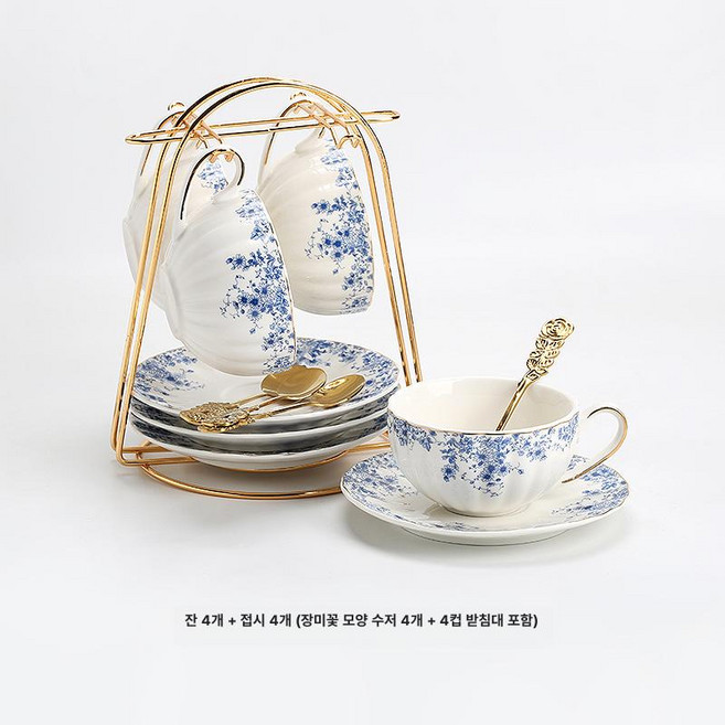 북유럽 영국티팟 세트 로얄 애프터눈 집들이 영국 홍차, B, 1개