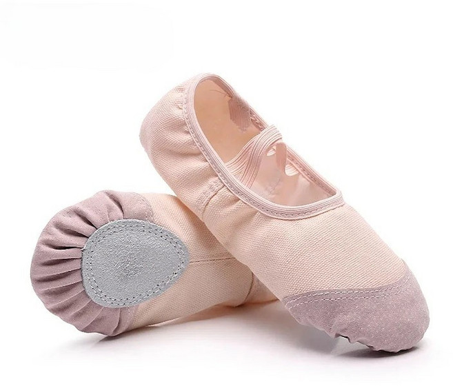 여아용 반가죽 발레슈즈