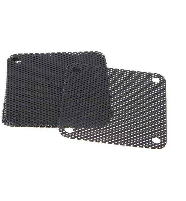 30PCS 4cm 40mm 메쉬 PVC 팬 먼지 필터 방진 케이스 컴퓨터 커버 40x40mm