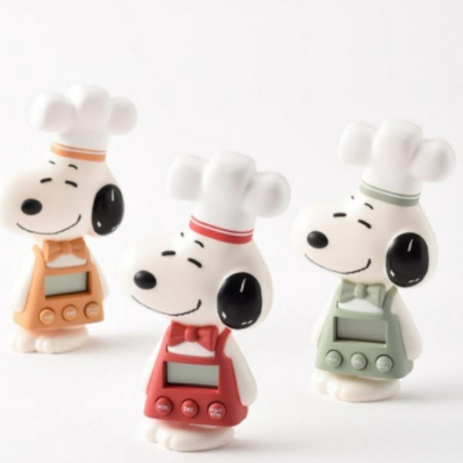 귀여운 스누피 요리 주방타이머 키친타이머 (쉐프), 1개