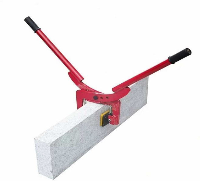 경계석 집게 보도블럭 대리석 돌집게 클립 보강토 운반, 1개, 더블리프트(개구부10-30)cm
