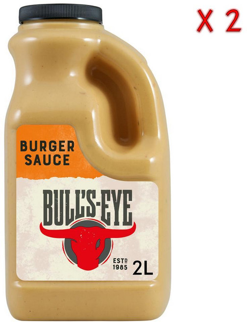 불스 아이 버거 소스 크리미 스파이시 스모키 맛, 2개, 2L