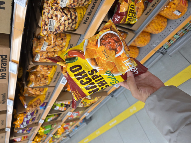 노브랜드 나쵸칩 살사맛 155g x 2개