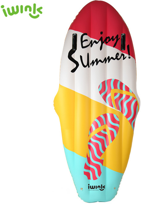 아이윙크 서핑보드 튜브 / 물놀이 용품 파도타기 해먹 감성 튜브, 플리플랍 서핑보드 튜브, 1개