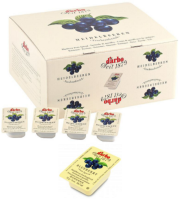 다보 일회용 블루베리잼 140p, 1.96kg, 1개