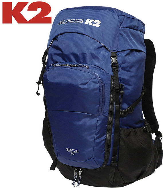 K2 등산 배낭 스피츠 30L(SPITZE 30L) 블루 KUS24B03B9, FREE, (공용)파랑다크블루