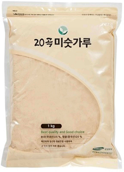 푸디헤븐 20곡 식사대용 진한 미숫가루 1kg, 1개