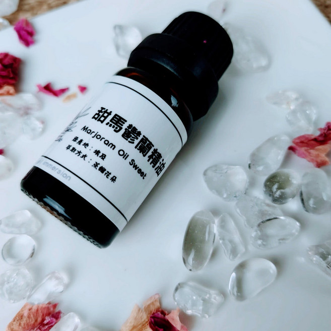 甜馬鬱蘭精油 10ml (原產地：埃及 蒸餾花朵) - 舒緩放鬆, 1個, 10, 甜馬鬱蘭
