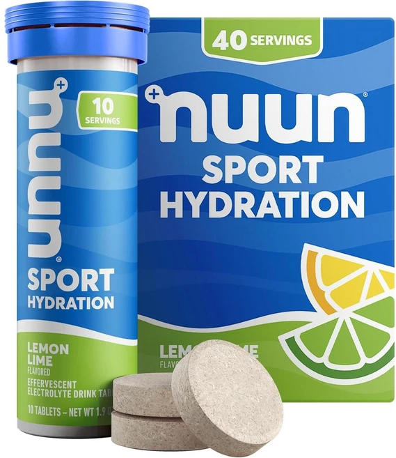 Nuun Sport 눈 스포츠 하이드레이션 레몬 라임 Lemon Lime, 1개, 40정 - 쿠팡