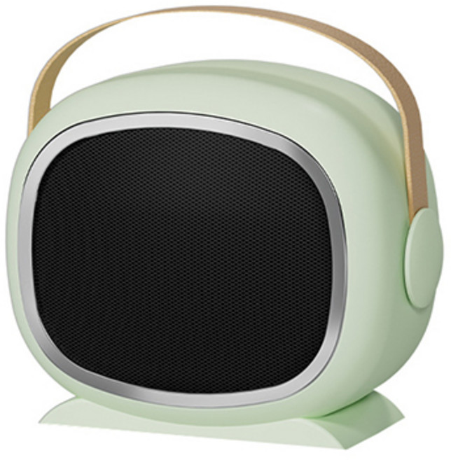 SORIKI PTC 서큘레이터형 온풍기, 녹색