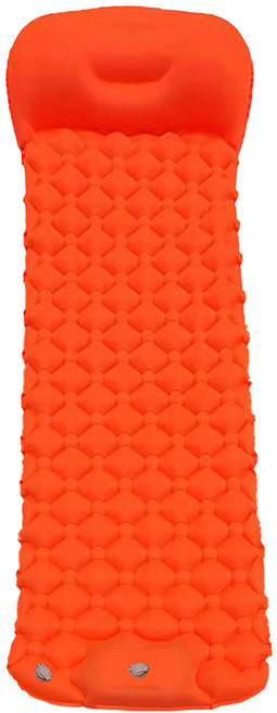 한현 캠핑 에어매트 다용도 차량용 접이식 방석 조립식, 오렌지