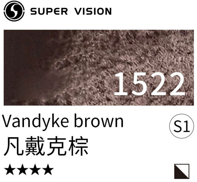 視爵 大師級水彩顏料 1550 深松石綠 (S1), 1522