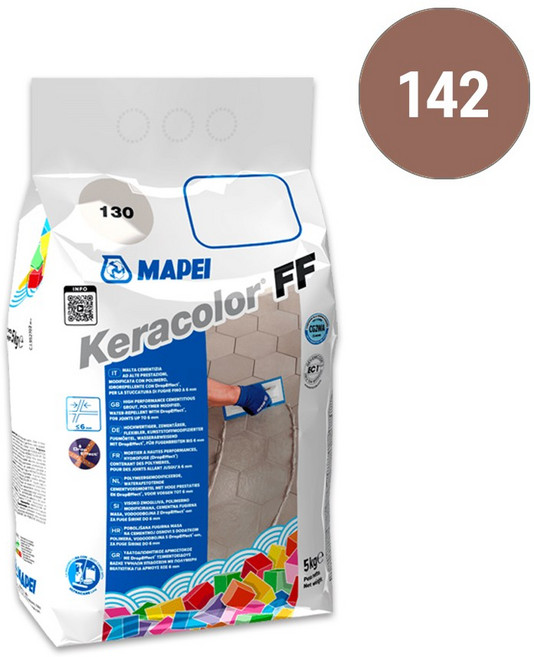 마페이 케라칼라FF 줄눈 시멘트 화장실 욕실 바닥 셀프시공 코팅제 케라컬러러 5KG, 1개, 142