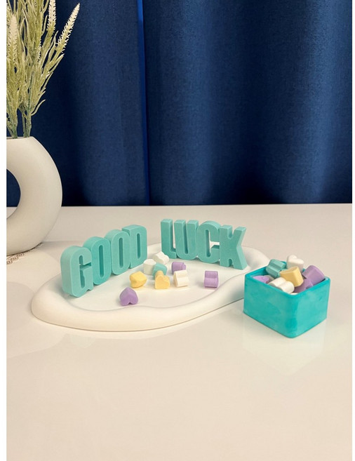 모네스킨 석고방향제 석고트레이 - 이니셜세트, 히노끼샴푸, 원형, 추가선택안함