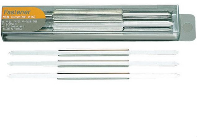 오피스디포 책철 70mm MF-215, 단일, 100개