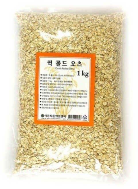 유성식품 오트밀 퀵롤드오츠, 1kg, 1개