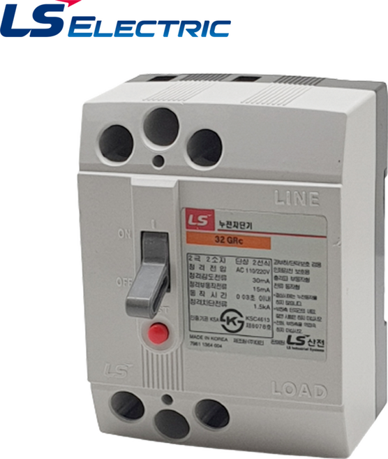 LS일렉트릭 누전차단기 32GRc 20A 30mA 1.5kA, 1개