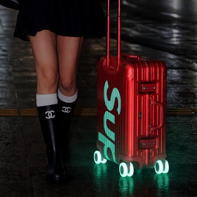 제이로이 무소음 야광 캐리어 바퀴 커버