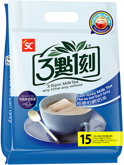 3시15분 얼그레이 밀크티, 20g, 1개, 15개입, 300g