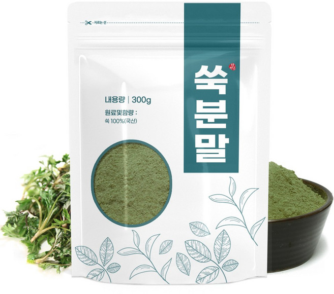 자연초 쑥분말 쑥가루 300g 쑥두유 라떼, 1개