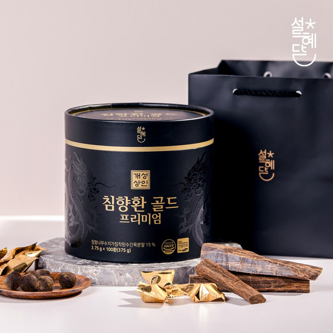 개성상인 침향환 골드 프리미엄, 3.75g, 400개