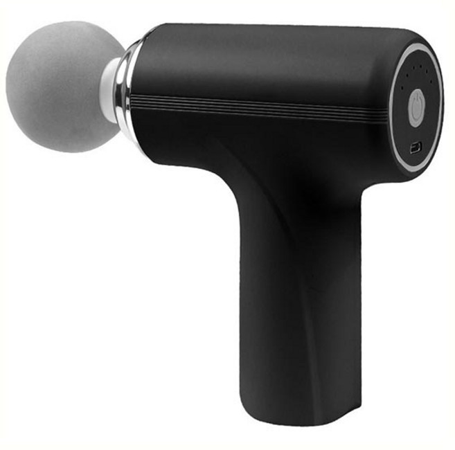 AIVK K203智能筋膜槍 筋膜按摩槍 多檔調節筋膜槍 六檔調節 健身筋膜槍 電動筋膜槍 強力震動按摩槍 按摩槍, 青春藍【智能6檔調節+贈4個磨頭】礼盒装, 黑色, 智能6檔調節+贈4個磨頭】礼盒装