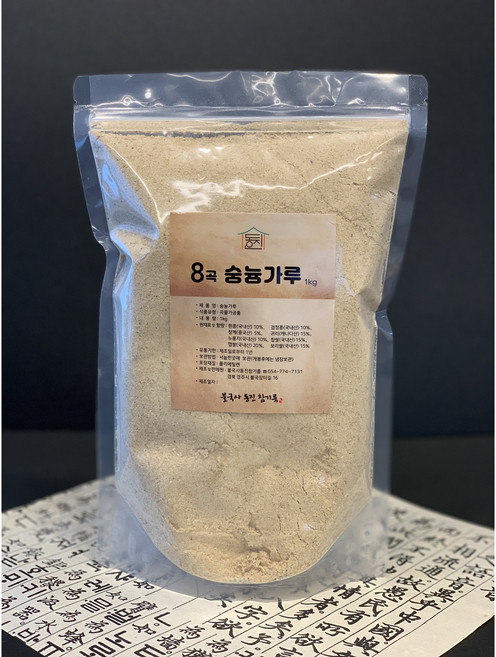 불국사 동진 참기름 방앗간 국산 8곡 숭늉가루 아침대용 1kg, 1개