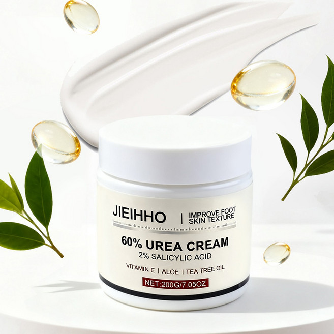 제이호 60% 우레아크림 발꿈치 각질 연화 굳은살 케어 강력보습 유레아풋크림, 200g, 1개, 1개입