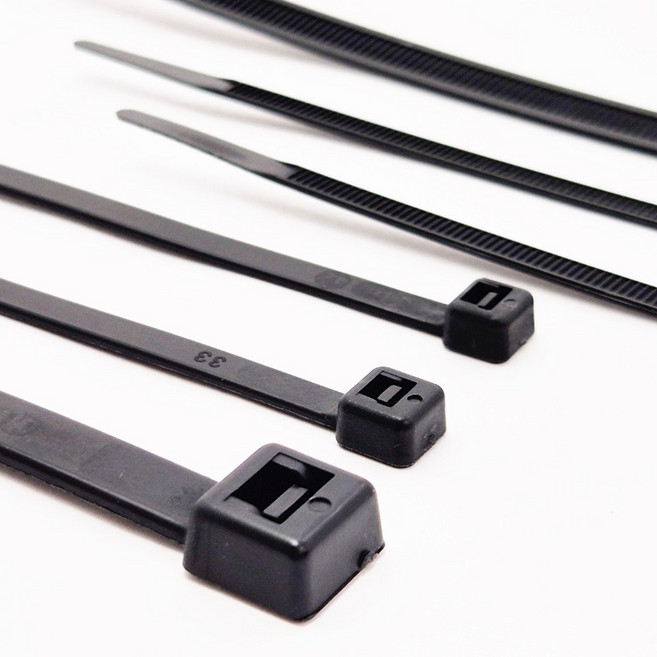 케이블타이 소량구매, 검정, 10개