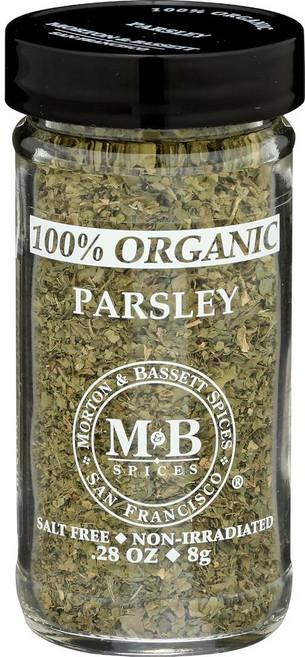 Morton Bassett 유기농 파슬리 신선한 허브, 8g, 1개