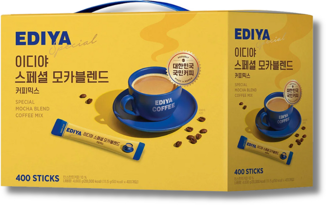이디야 스페셜 모카 블렌드11.5g x 400ct, 1개, 400개입, 11.5g