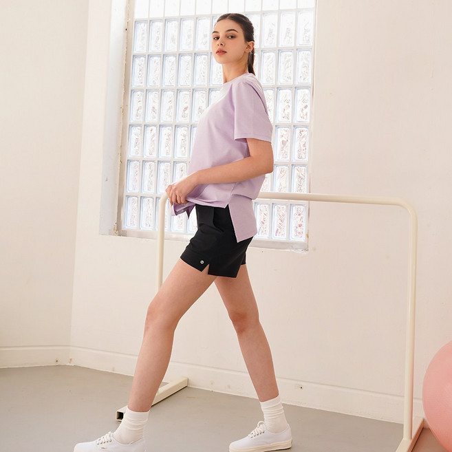 스컬피그 올데이 무브먼트 숏팬츠 블랙 (3부/5부)