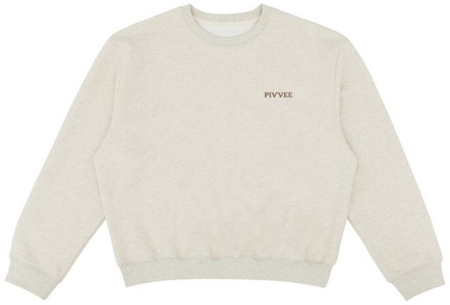 PIV’VEE Sports Club Emoji Sweatshirt (oatmeal beige)