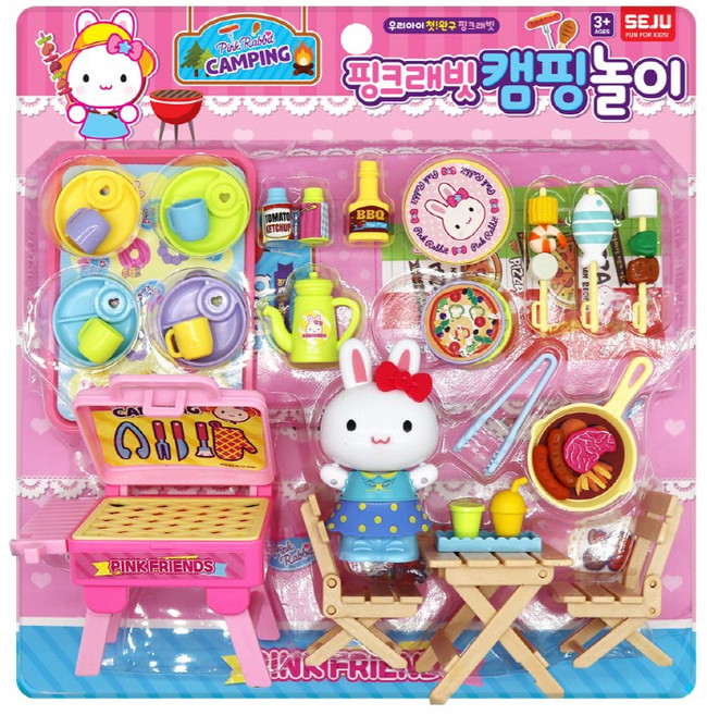 세주 핑크래빗 캠핑놀이, 단품, 1개