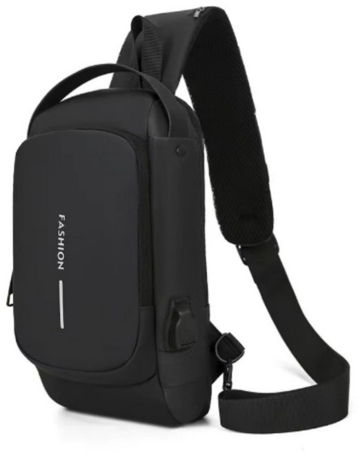 오버그로우 도난방지 가방 잠금 미니 크로스백